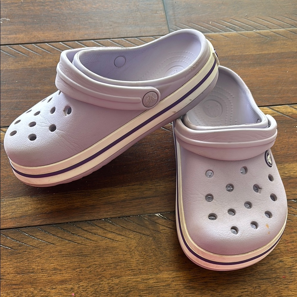 Kids Purple Clogs
